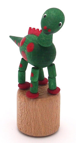 Stephani Wackelfigur Dinosaurier grün