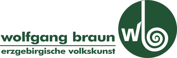Wolfgang Braun Räuchermann Weihnachtsmann mit Kalender