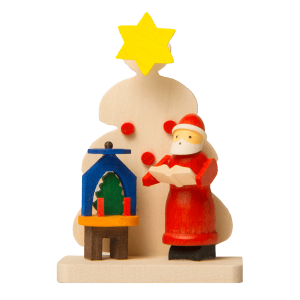 Graupner Baumanhänger Baum-Weihnachtsmann mit Pyramide